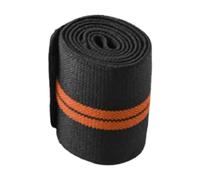 INACMWIH Gomito Wrap Sollevamento Pesi Supporto Gomito per Pull Up Bar Training Sport Arancione 100x8 cm