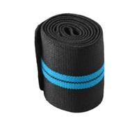 INACMWIH Gomito Wrap Sollevamento Pesi Supporto Gomito per Pull Up Bar Training Sport Blu 100x8 cm