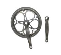 INACMWIH Guarnitura per bicicletta, 170 mm, pedivella City pieghevole, componenti componenti