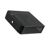 INACMWIH Mini ITX Caso Professionale Metallo 2.0 USB Compact Computer Case per Office M01 19x20.5x6 cm