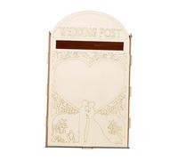 INACMWIH Scatola di carta di nozze decorazioni di nozze titolare della carta di nozze per il ricevimento del partito tipo B