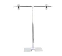 INACMWIH Supporto regolabile dell'insegna del supporto del manifesto del segno di T per il bene durevole dell'esposizione