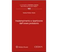 Inadempimento e ripartizione dell'onere probatorio
