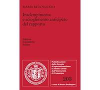 Inadempimento e scioglimento anticipato del rapporto