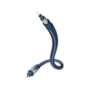Inakustik 0041201 cavo a fibre ottiche 1 m TOSLINK Blu