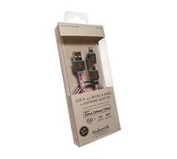 Inakustik 010421075 USB Cavo Apple Lightning e Micro B Bianco/Rosso/Rosa/Blu