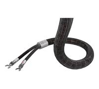 Inakustik Referenz LS-2405 AIR (2x4,5m) - Cavo per altoparlante o diffusore, assemblato, Compatibile bi-wiring, 4,8 mm², Fourches, Banane