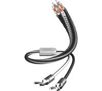 Inakustik Riferimento LS 603 (2 x 3m) - Cavo per altoparlante o diffusore, assemblato, 3,96 mm², Banane