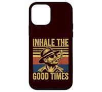 Inalare The Good Times Cigar Lover Art Custodia per iPhone 12 mini