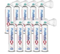 Inalatore di ossigeno portatile Promedix PR-994 da 12 litri in bomboletta al 99,4% con Boccaglio (10)