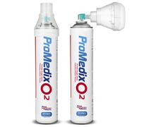 Inalatore Ossigeno puro portatile inalazione 12 Litri 99,4% PR-994 Promedix