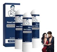 Inalatore, Stick Nasale Vital, Inalatore Nasale per Uomo, Ripristina Energia e Vitalità (3 pezzi)