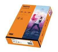 inapa Carta colorata per stampante tecno colorata: 160 g/m², A4, 250 fogli, arancione