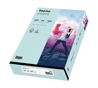 inapa Carta colorata per stampante tecno colorata: 160 g/m², A4, 250 fogli, azzurro