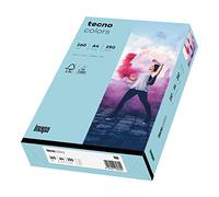 inapa Carta colorata per stampante tecno colorata: 160 g/m², A4, 250 fogli, blu medio