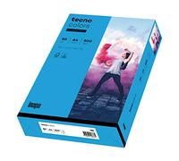 inapa Carta colorata per stampante tecno colorata: 80 g/m², A4, 500 fogli, blu intenso