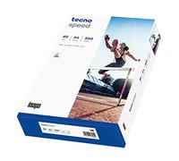 inapa Carta per stampante/fotocopiatrice tecno Speed: 80 g/m², A4, bianco, 500 fogli - stampa veloce e senza sbavature