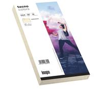 inapa tecno Colors - Buste formato DIN C6/5 (114 x 229), 80 g, con chiusura ades