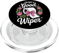 Inappropriate I'm Not A Good Wiper Divertente Umorismo per adulti PopSockets PopGrip per MagSafe