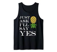 Inappropriate I'm Not Picky Funny Just Ask I'll Say Yes Canotta
