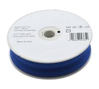 Inastri, COL2974 - Rotolo di Nastro in Policotone con Taglio in sbieco; Colore: Rosso Scuro; Lunghezza: 20 m, Dimensioni: 25 x 5 x 5 mm