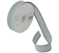 Inastri - Nastro sbieco di Cotone 25/5/5 mm, Grigio Medio