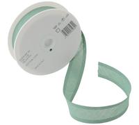 Inastri - Nastro sbieco di Cotone 25/5/5 mm, Verde Salvia