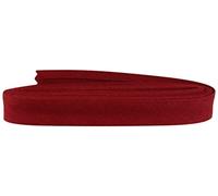 Inastri Rilegatura in Cotone sbieco 14/4/4 mm, Colore Bordeaux 125 - 3m, 100%, Borgogna, 13 x 11 x 2 cm