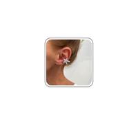 Inateannal Boho Stella Marina Orecchini Polsino Ordito Piccolo Oceano Stella Marina Orecchino Argento Stella Orecchio Polsini Clip Su Orecchini Non Piercing Cartilagine Clip Gioielli Per Le Donne