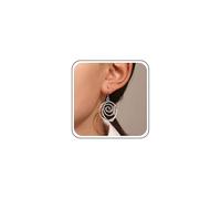 Inateannal Orecchini A Spirale Boho Orecchini A Cerchio A Goccia Orecchini In Argento Cerchi Tribali Orecchini A Cerchio Statement Orecchini Rotondi Geometrici Orecchini A Spirale