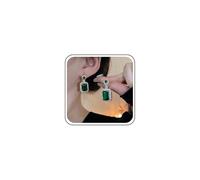 Inateannal Orecchini Smeraldo Orecchini D'oro Cristallo Quadrato Orecchini Smeraldo Cristallo Verde Orecchini Orecchini Scintilla Orecchini Tondi Cz Orecchini Smeraldo Matrimonio