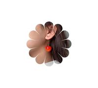 Inateannal Vintage Grandi Orecchini Ciliegia Rossa Orecchini Pendenti Ciliegia Oro Lungo Orecchini Ciliegia Goccia Carino 3d Orecchini Ciliegia Dolce Carino Frutta Orecchini Gioielli Per Le Donne