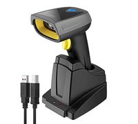 Inateck 2D Lettore per codici a barre, codici QR con base Smart, Wireless, Bluetooth, lettura su schermo, BCST-52