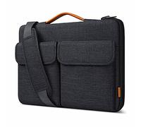 Inateck 360° Protezione Custodia Borsa Compatibile con 14 MacBook Pro M4/M3/M2/M1 Pro/Max 2024-2021,Macbook Air 13 M4 2025, M3/M2/M1 2012-2024, MacBook Pro 13 2012-2022, Custodia per PC Messenger Bag