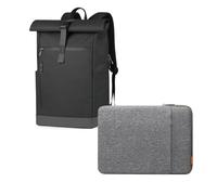 Inateck 360° Protezione Custodia Compatibile con 14 Pollici MacBook Pro M5/M4/M3/M2/M1 Pro/Max 2026-2021 A3426 A3427 A3434 A3401 A3185 A3112 A2992 A2918 A2779 A2442 Zaino Porta PC Donna Uomo