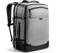 Inateck 38.5-46.2L Zaino Viaggio Espandibile, Bagaglio a Mano, Grigio