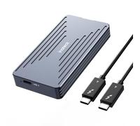 Inateck Alloggiamento SSD NVMe 40Gbps M.2, alloggiamento Disco Rigido in Alluminio, USB4.0/Thunderbolt 4, Installazione Senza Attrezzi, Supporto 2230/2242/2260/2280 SSD M-Key, FE2028