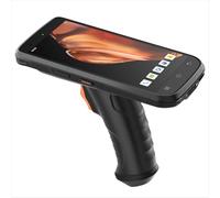 Inateck Android 12 Scanner di Codici a Barre PDA, Schermo Touch 6", Lettore 1D/2D con Impugnatura, Bluetooth, IP66 6500mAh, Wi-Fi 6 e 4G, per Commercio, Magazzino, Logistica, Sanità