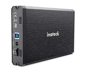 Inateck case hdd 3.5 sata usb 3.0, Box Custodia Esterna in Alluminio per Disco Rigido Esterno/SSD da 3,5/2,5" SATA, con USB 3.0, 20 TB,FE3001