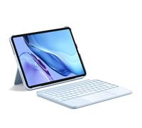 Inateck Custodia con tastiera, tastiera ultra leggera per iPad 10 generazione, iPad Air 6 11" 2024, iPad Air 5/4 10,9", iPad Pro 11 4/3/2/1 Gen, rimovibile, touchpad, QWERTZ, KB04122