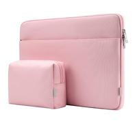 Inateck Custodia PC Compatibile con Laptop 15.6 Pollici | Idrorepellente Borsa per Notebook, Chromebook e Ultrabook 15,6 Pollici,Laptop Sleeve, Rosa