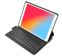 Inateck Custodia ultra leggera per iPad 2020 (8a generazione)/iPad 2019 (7a generazione) da 10,2 pollici, iPad Air 3 e iPad Pro 10,5, con pulsante di accensione intelligente, QWERTZ, BK2006
