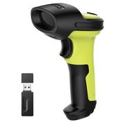 Inateck Lettore di Codici a Barre 1D 2D QR, Pistola Barcode Scanner Wireless con Batteria 2600mAh e Protezione Antishock 1.8m, Lettore Barcode per PC Computer Android iOS, con APP e SDK, BCST-72
