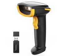 Inateck Lettore di Codici a Barre Bluetooth, Lettore Barcode Wireless 1D 2D Portatile, 1 Ricarica 3 Mesi, Scanner Codici a Barre con App e SDK, BCST-23