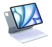 Inateck NeoMagic KB09119 - Custodia magnetica per iPad Air 11 pollici, M3/M2 (2025/2024), Air 5/4, Magic Keyboard per iPad Pro 11 pollici, 4/3/2/1, supporto a sbalzo, retroilluminazione a 7 colori