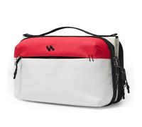 Inateck Organizzatore Elettronico Multifunzionale, Borsa Accessori Resistente agli Spruzzi per Cavi, Caricatori, Cuffie, Ideale per Viaggi, Pendolarismo e altro, Avorio