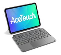 Inateck QWERTZ AceTouch KB04122 Custodia con tastiera ultra leggera rimovibile per iPad 10/11 generazione A16 2025 11", Air 11" M3/M2 (2025/2024), Air 5/4, Pro 11 4/3/2/1