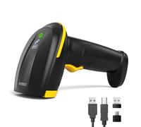 Inateck Scanner di Codici a Barre 2D QR, Indicatore di Stato, N6097 | Bluetooth 2.4G USB 3-in-1, Batteria 2600mAh, Scansione da Schermo, APP SDK, Conferma di Scansione