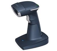 Inateck Scanner per Codici a Barre 2D Wireless, Bluetooth 5.0, Base Intelligente 2.4Ghz, Scansione su Schermo, BCST-54 (blu)
