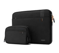 Inateck Shockproof Water-Resistant Laptop Sleeve with Accessory Bag, Compatible